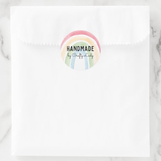 Handmade Sticker - Rainbow (Tasche)