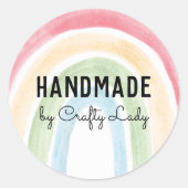 Handmade Sticker - Rainbow (Vorderseite)