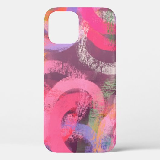 Handmade surreal abstract pattern. Modern artistic Case-Mate iPhone Hülle (Rückseite)