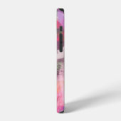 Handmade surreal abstract pattern. Modern artistic iPhone Hülle (Linke Seite)