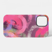 Handmade surreal abstract pattern. Modern artistic iPhone Hülle (Rückseite (Horizontal))
