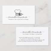 Handmade T - Shirt Bekleidung Boutique Visitenkarte (Vorne/Hinten)