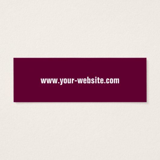 Handmade-Tag (Rückseite)