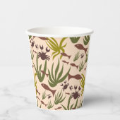 Handmade unique Sea Dream Fish and Crabs Cup Pappbecher (Vorderseite)