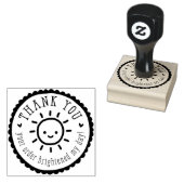 HANDMADE VERPACKUNG niedliche Sonne Vielen Dank Gummistempel (Stempel)