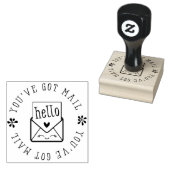 HANDMADE VERPACKUNG niedliche Umschlag Sie haben E Gummistempel (Stempel)