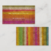 Handmade-Visitenkarten Visitenkarte (Vorne/Hinten)