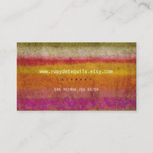 Handmade-Visitenkarten Visitenkarte