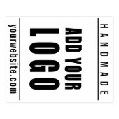 Handmade Website Custom Business Logo Custom Rubin Gummistempel (Prägung)