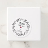 #Handmade with Liebe Personalisiert Artisan / Hand Geschenkanhänger (Beispiel)