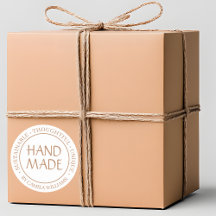Handmade with Love – Brown & White Sustainable 