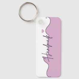 Handmade With Love Floral Small Business Packaging Schlüsselanhänger