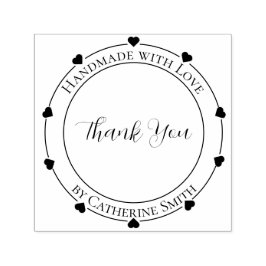 “Handmade with Love” Rubber Stamp Permastempel