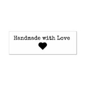 “Handmade with Love” Rubber Stamp Permastempel (Design)