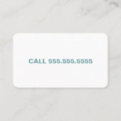 Handmade Yarn Shop Visitenkarte (Rückseite)