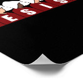 Handmaid Resist Feminist Protest 1 Poster (Ecke)