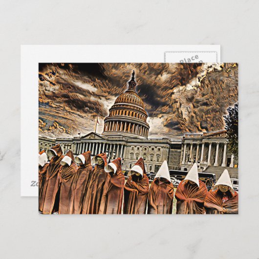 Handmaids jetzt postkarte (Vorne/Hinten)