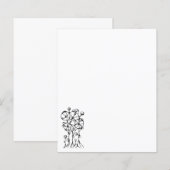 Handmalerei - Abstrakte Baumgruppe 1 (Vorne/Hinten)