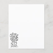 Handmalerei - Abstrakte Baumgruppe 1 (Vorderseite)