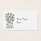 Handmalerei - Abstrakte Baumgruppe 1 (Vorderseite)