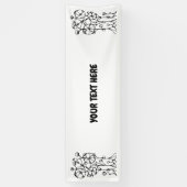 Handmalerei - Abstrakte Baumgruppe 1 Banner (Vertikal)
