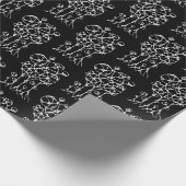 Handmalerei - Abstrakte Baumgruppe 2 Geschenkpapier (Ecke)
