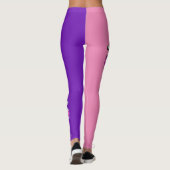 Handmalerei - Abstrakte Baumgruppe 3 + 4 Leggings (Rückseite)