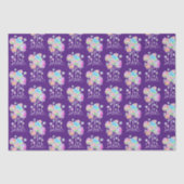 Handmalerei - Abstrakte Baumgruppe 4 Seidenpapier (Vorderseite)