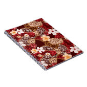 Handmalerei Abstrakte Wasserfarbe Leopard Zebra an Notizblock (Rechte Seite)