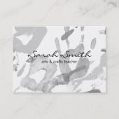 Handmalerei II (Variation) Visitenkarte (Vorderseite)