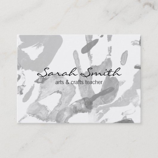 Handmalerei II (Variation) Visitenkarte (Vorderseite)