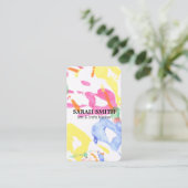 Handmalerei Visitenkarte (Stehend Vorderseite)