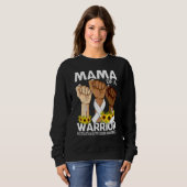 Handmama eines Warrior Postpartum Depression Aware Sweatshirt (Vorne ganz)