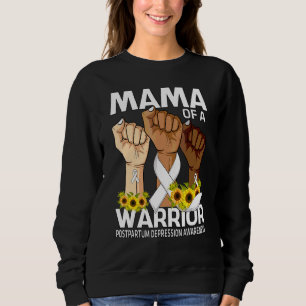 Handmama eines Warrior Postpartum Depression Aware Sweatshirt
