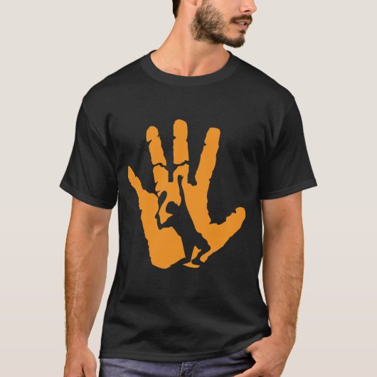 Handmanotentennis T-Shirt (Vorderseite)