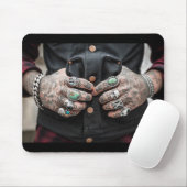 Handmausunterlage "Respekt-Amerikas" tätowierte Mousepad (Mit Mouse)