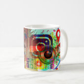 Handnails Hautknöpfe Farbe für Social Media Kaffeetasse (VorderseiteRechts)