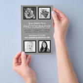 Handout für berufliche Fotografen (Handgriff)