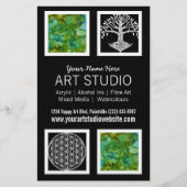 Handout für berufliche Künstler (Vorne)