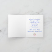 Handpainted Watercolor Floral BIRTHDAY Cake (Innenseite)