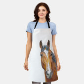 Handpferd zeichnend schürze (Getragen)