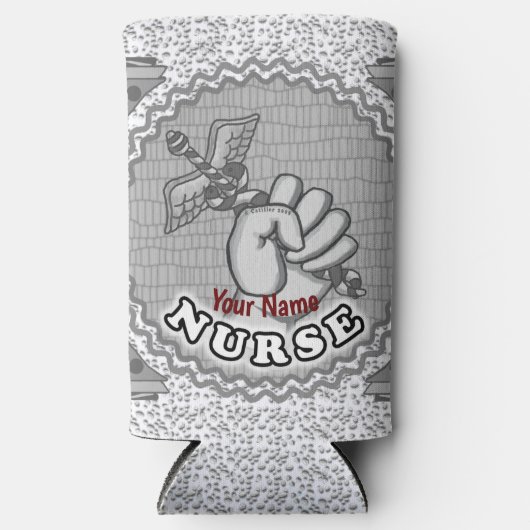 Handpfleger Caduceus Selters Dosenkühler (Vorderseite)