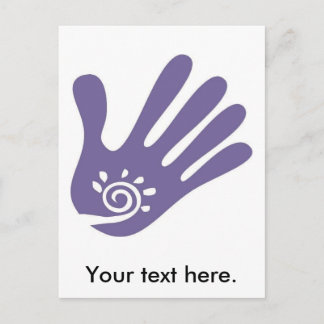 Handpostkarte Postkarte