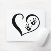 HandPrint_logo Mousepad (Mit Mouse)