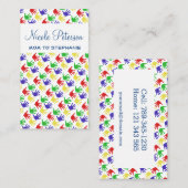 Handprint MOMY-Calling Card Telefonnummerkarte (Vorne/Hinten)