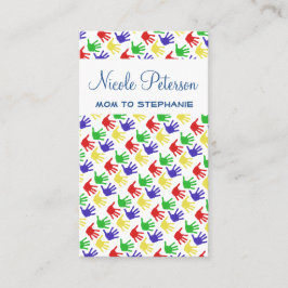 Handprint MOMY-Calling Card Telefonnummerkarte