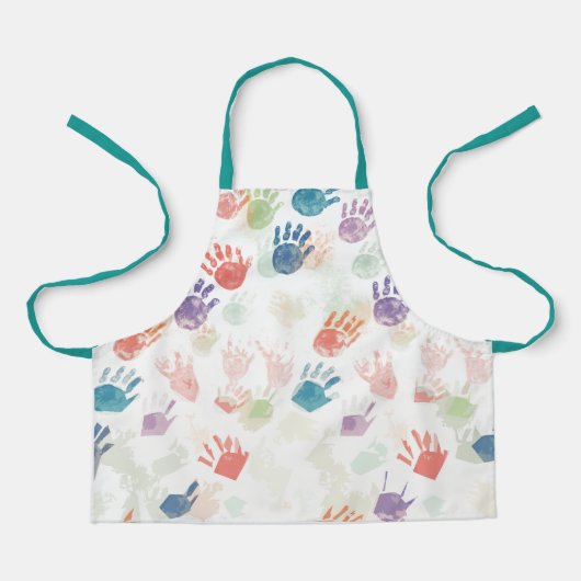 Handprint-Schürze für Kinder Schürze (Vorderseite)