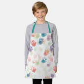 Handprint-Schürze für Kinder Schürze (Getragen)