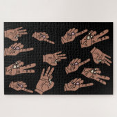 Handpuzzle Puzzle (Horizontal)