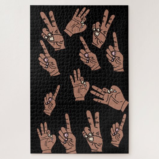 Handpuzzle Puzzle (Vertikal)